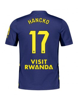 Atletico Madrid David Hancko #17 Auswärtstrikot 2025-26 Kurzarm